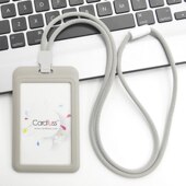 时尚 圆绳挂绳吊牌员工牌公交卡工作牌工作证校园卡套卡带学生公交