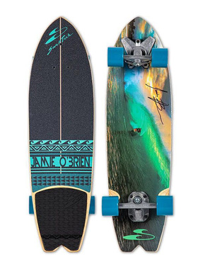 SwellTech陆地冲浪板surfskate进口刷街滑板长板整板RADBOARD