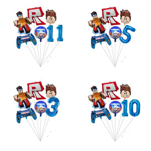 罗布乐思roblox18寸卡通圆球气球
