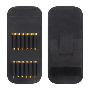 户外战术弹药袋12颗子弹袋枪包附件包MOLLE腰挂战术子弹包