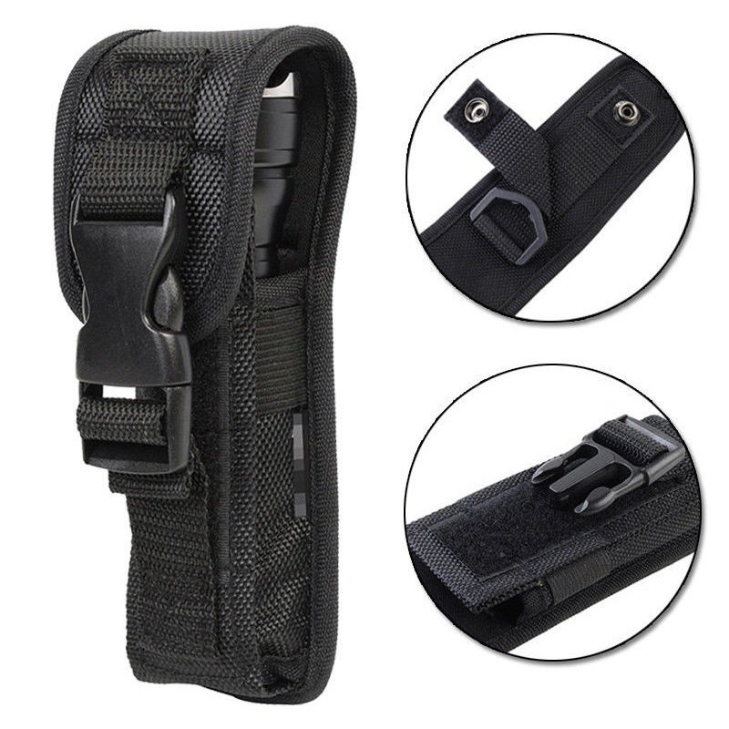 户外战术包多功能手电筒保护套包消音器收纳包MOLLE系统附件包