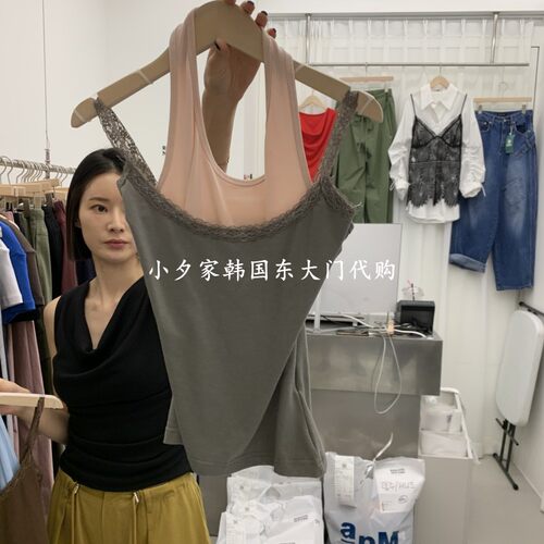 一件包邮 小夕韩国东大门代购  26秋季女装时尚新款百搭吊带背心