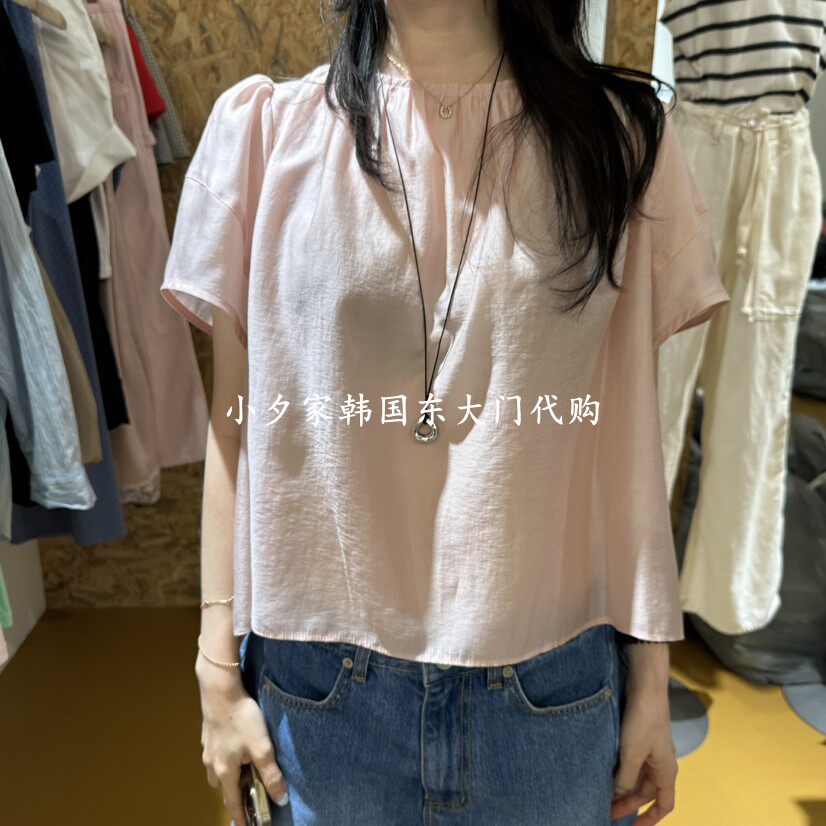 一件包邮 小夕韩国东大门代购DE VENTI 26夏女装新品衬衫 T恤