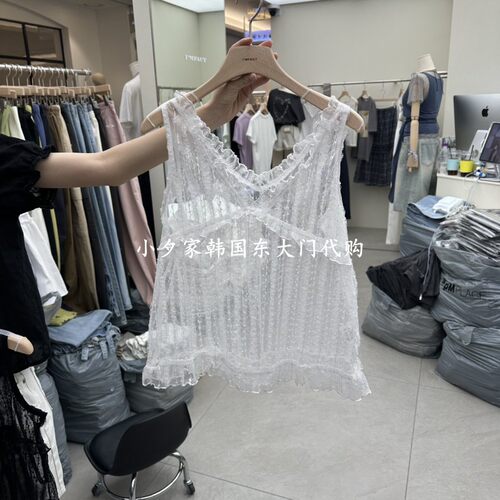 一件包邮 小夕韩国东大门代购I MFACT 26夏款女装时尚 吊带背心