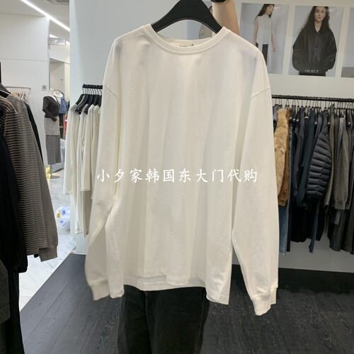 一件包邮 小夕韩国东大门代购 OBJECT 26秋季女时尚百搭长袖T恤