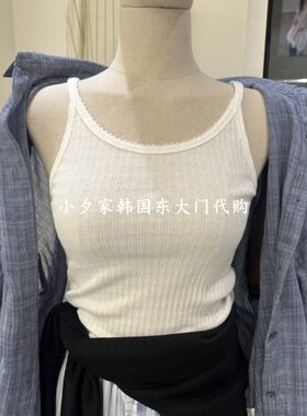 一件包邮 小夕韩国东大门代购 MIXXIN26夏款女装 纯色吊带背心