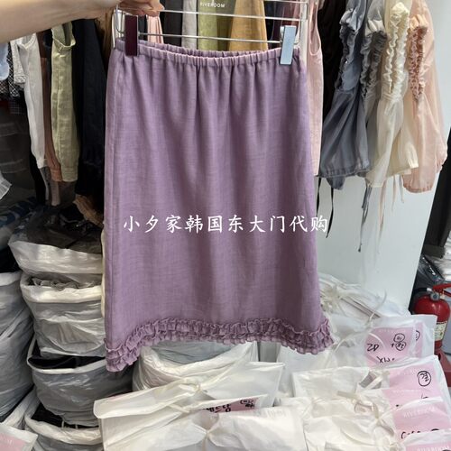 一件包邮 小夕韩国东大门代购RIVEROOM 26夏款新品女装半身裙