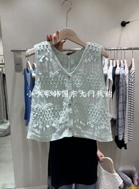 一件包邮 小夕韩国东大门代购 Color B26夏女装新品时尚百搭 马甲