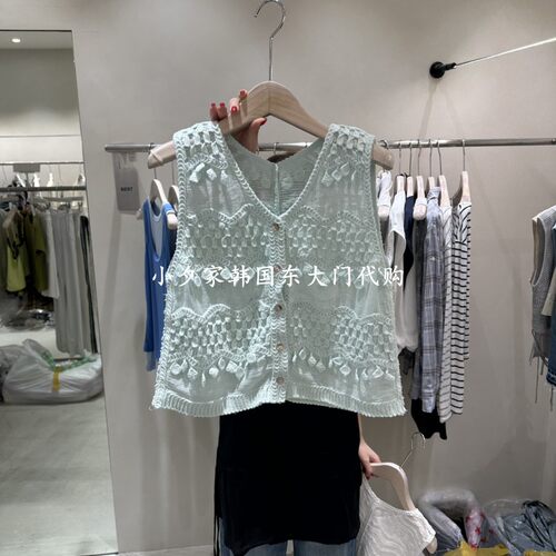 一件包邮 小夕韩国东大门代购 Color B26夏女装新品时尚百搭 马甲