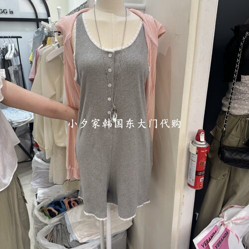一件包邮 小夕韩国东大门代购EGG IS 26夏款女装带扣 吊带背心