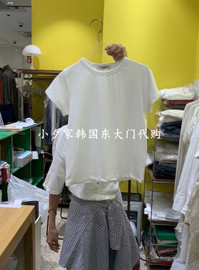 一件包邮 小夕韩国东大门代购 LE MASTERPLACE 26秋女时尚短袖T恤