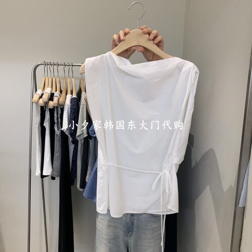 一件包邮 小夕韩国东大门代购 OUTRENE26夏款女装纯色 吊带背心