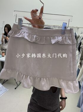 一件包邮 小夕韩国东大门代购 PADO 26夏款新女时尚简约百搭短裙