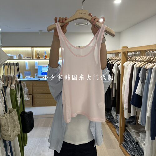 一件包邮 小夕韩国东大门代购 ROUNDER26夏款女装简约 吊带背心