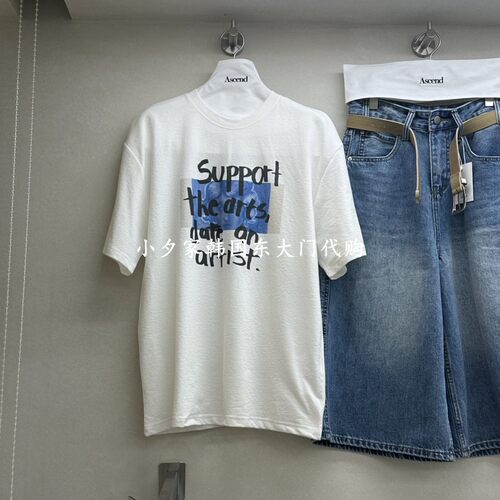 一件包邮 小夕韩国东大门代购ASCEND 26夏女装新品宽松短袖 T恤