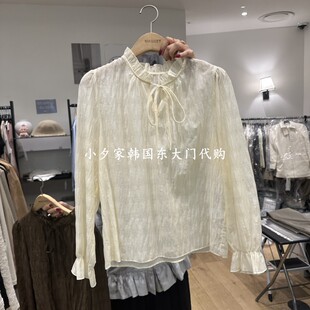 一件包邮 小夕韩国东大门代购M.G.N 26秋季女装时尚新款衬衫