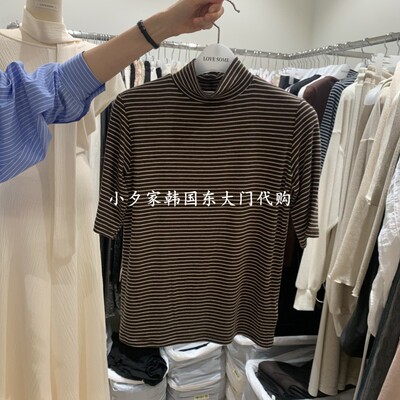 一件包邮 小夕韩国东大门代购LOVE SOME26秋女装新款时尚短袖T恤