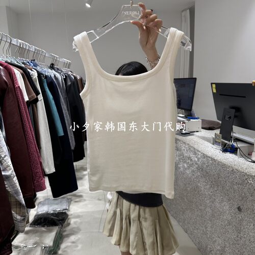 一件包邮 小夕韩国东大门代购NEROLI 36  26秋女时尚纯色吊带背心