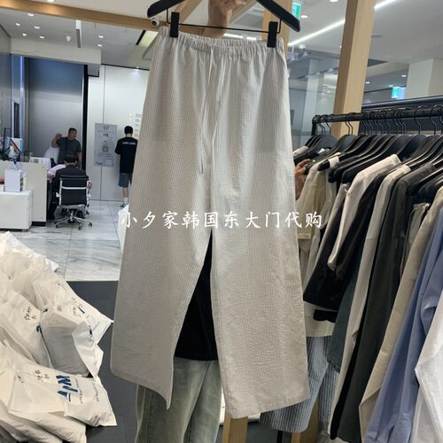 一件包邮 小夕韩国东大门代购 OBJECT26年夏季新款女装 休闲裤