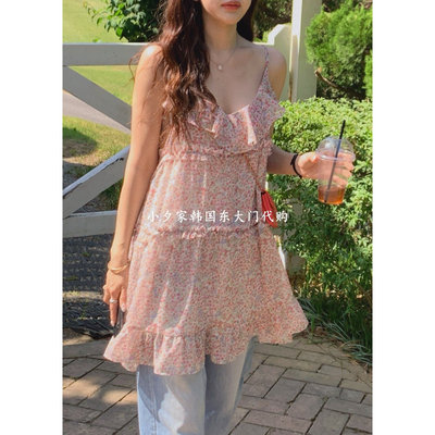 一件包邮 小夕韩国东大门代购 LA CREME26夏季新款女装 连衣裙