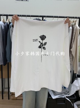 一件包邮 小夕韩国东大门代购SPAGHETTI 26秋季女时尚新款长袖T恤
