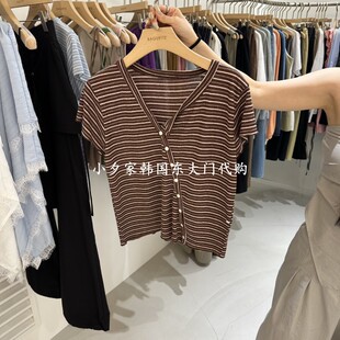 一件包邮 小夕韩国东大门代购 BAGUETTE-P26夏款女装新品 短袖T恤