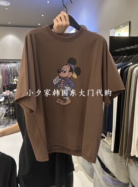 一件包邮 小夕韩国东大门代购CREDITO 26秋女装时尚新款短袖T恤