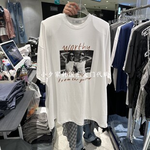 一件包邮 小夕韩国东大门代购HERTZ-P 26夏款女装新品 短袖T恤