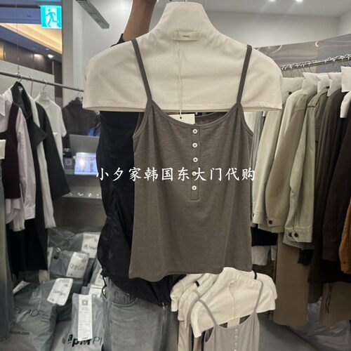 一件包邮 小夕韩国东大门代购 PAVEL 26秋季女装时尚新款吊带背心