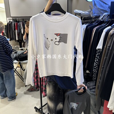 一件包邮 小夕韩国东大门代购 CREDITO26秋季女装新款时尚长袖T恤