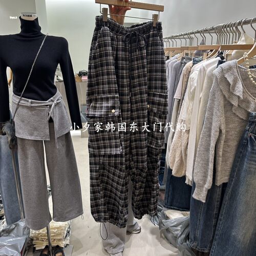 一件包邮  小夕韩国东大门代购 PART3 26年秋新款女装 休闲裤