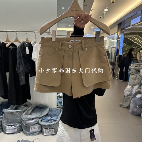 一件包邮 小夕韩国东大门代购RENDER 26年夏季新款女装个性短裤