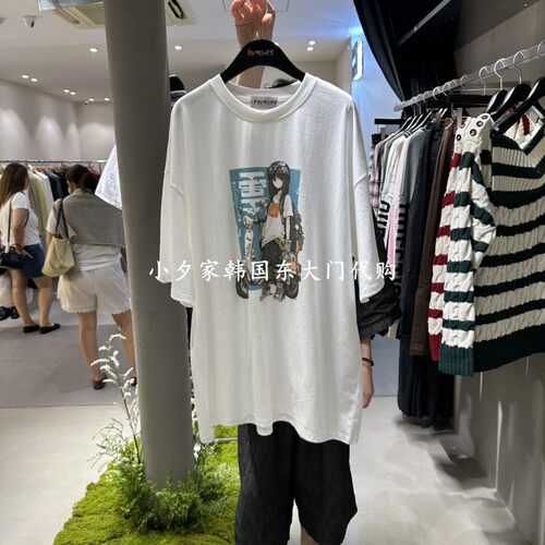 一件包邮 小夕韩国东大门代购NO ANSWER  26秋季女新时尚短袖T恤