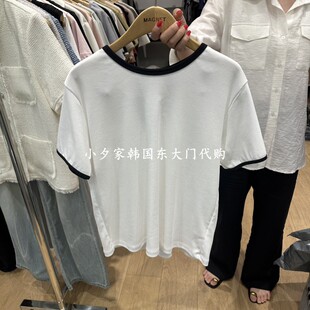 一件包邮 小夕韩国东大门代购M.G.N 26夏款女装新品 短袖T恤