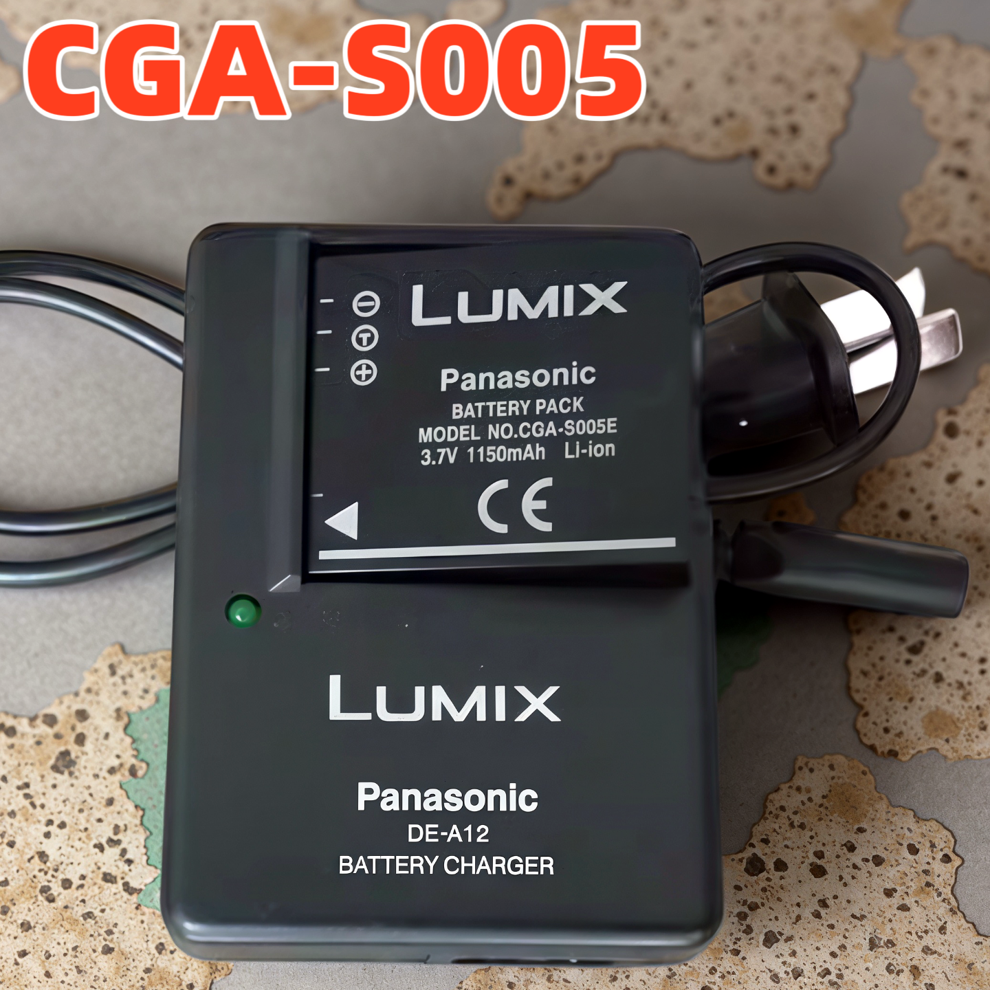 CGA-S005松下相机FX3 FX8 FX9/10/12 FX150/180 FS1/2电池/充电器