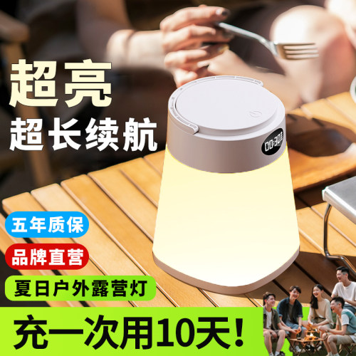 露营灯超亮长续航充电应急户外照明气氛灯野营帐篷挂式营地灯1146
