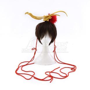 忘川风华录 孙权 头饰COSPLAY道具配件定做 Wang Chuan Feng Hua