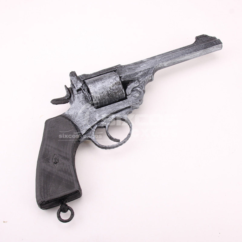 cos道具英国韦伯利左轮手枪定做 黑塔利亚 英国海盗时期 亚瑟 柯