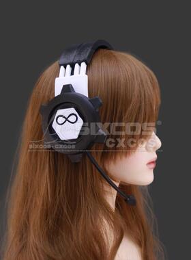 初音-Project DIVA-F 2nd miku∞ 耳机COSPLAY道具配件定做