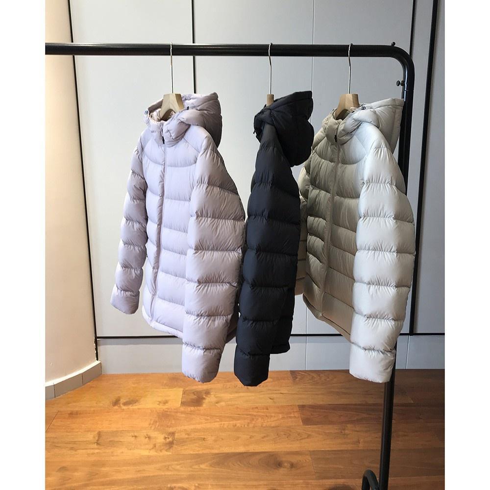 鱼骨羽绒服 510T超高密！显瘦有型保暖连帽90白鸭绒羽绒服G100718