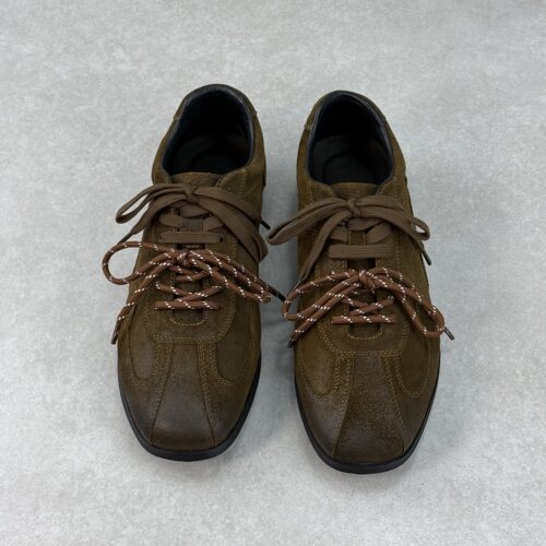 男鞋情侣款德训鞋平底休闲鞋真皮