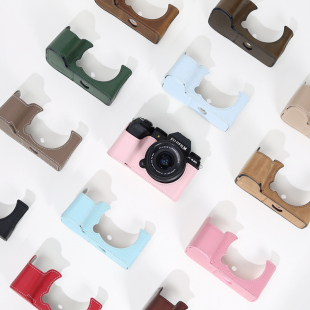 富士XS20保护套XT50XT30二代X100Vi相机包底座配件真皮壳xm5xe5