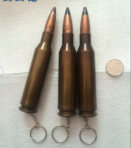 子弹头钥匙扣12.7狙击09礼品