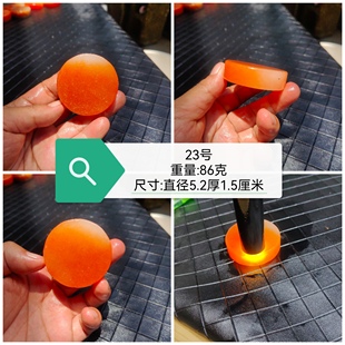 黄龙玉纯天然手冰种把件云南鸡油黄抛光手镯芯简约手玩件书法镇纸