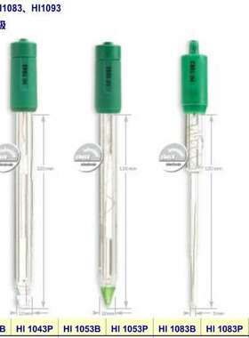 HI1083B/P/D超细圆头玻璃复合酸度电极意大利哈纳