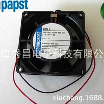 原装德国ebmpapst风扇8314HR 8032 24V 6W 8厘米高转速变频器风扇