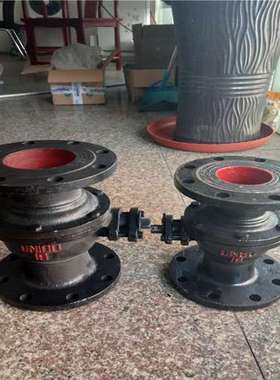 黑色铸铁球阀 Q41F-10  DN15 蒸汽法兰球阀  软密封 国标铸铁球阀