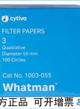 Whatman 3号定性滤纸 6μm 1003-125\t1003-150\t1003-185 Cytiva
