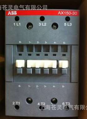 代理ABB接触器AX150-30-11现货