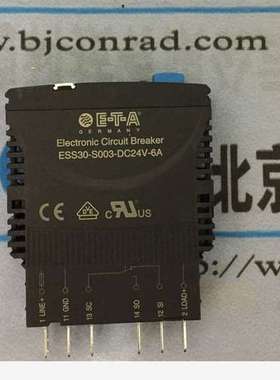 E-T-A ESS20-003-DC24V-3A短路器ESS30-S003-DC24V-6A原装现货